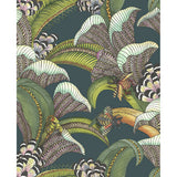 COLE & SON 119/1007.CS.0 HOOPOE LEAVES VIRIDIAN Wallpaper - Eade's Wallpaper