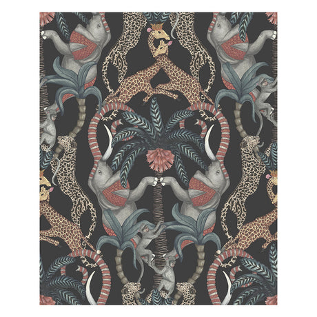 COLE & SON 119/2008.CS.0 SAFARI TOTEM RBY&PRNTRMBL/CHRCL Wallpaper - Eade's Wallpaper