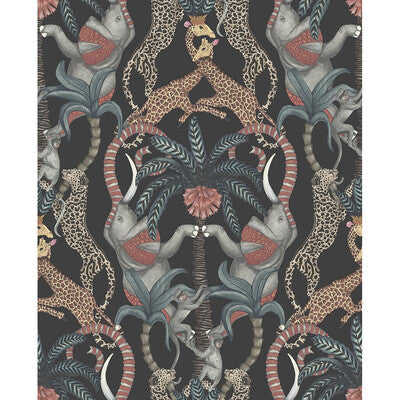COLE & SON 119/2008.CS.0 SAFARI TOTEM RBY&PRNTRMBL/CHRCL Wallpaper - Eade's Wallpaper