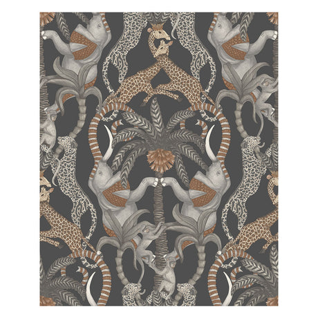 COLE & SON 119/2009.CS.0 SAFARI TOTEM GNGR&TP/CHRCL Wallpaper - Eade's Wallpaper