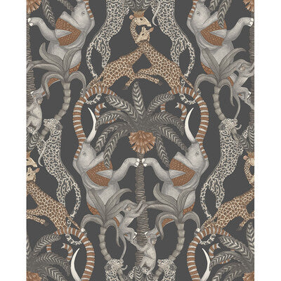 COLE & SON 119/2009.CS.0 SAFARI TOTEM GNGR&TP/CHRCL Wallpaper - Eade's Wallpaper