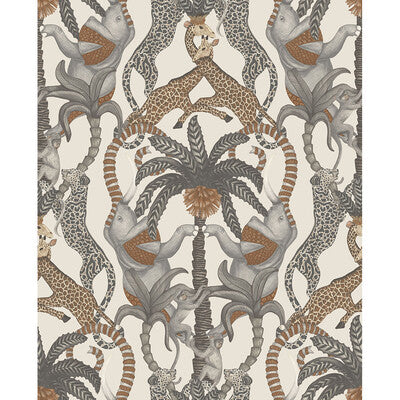 COLE & SON 119/2010.CS.0 SAFARI TOTEM GNGR&TP/PRCHMNT Wallpaper - Eade's Wallpaper