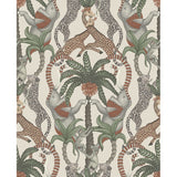 COLE & SON 119/2011.CS.0 SAFARI TOTEM TRCT&FRSTGRN/STN Wallpaper - Eade's Wallpaper
