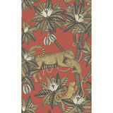 COLE & SON 119/3014.CS.0 SATARA SOOT&METGLD/ROUGE Wallpaper - Eade's Wallpaper