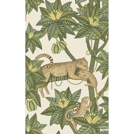COLE & SON 119/3015.CS.0 SATARA SPRNGRN&SND/LINEN Wallpaper - Eade's Wallpaper