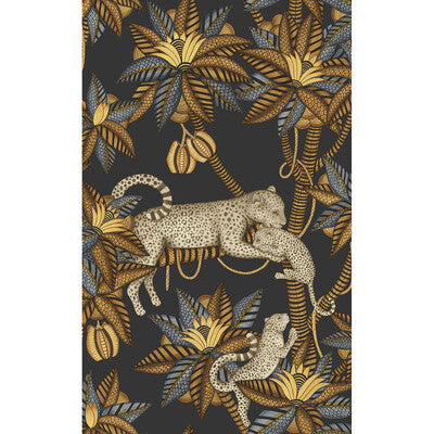 COLE & SON 119/3017.CS.0 SATARA BRNTORNG&SND/BLCK Wallpaper - Eade's Wallpaper