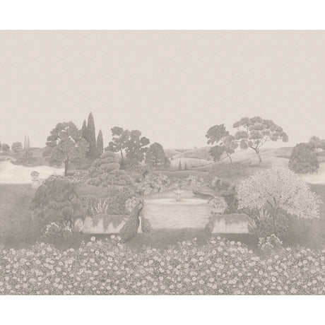 COLE & SON 120/1002.CS.0 IDYLL PLATINUM MATTE Wallpaper - Eade's Wallpaper