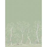 COLE & SON 120/6021S.CS.0 SEASONAL WOODS OLIVE SILK Wallpaper - Eade's Wallpaper
