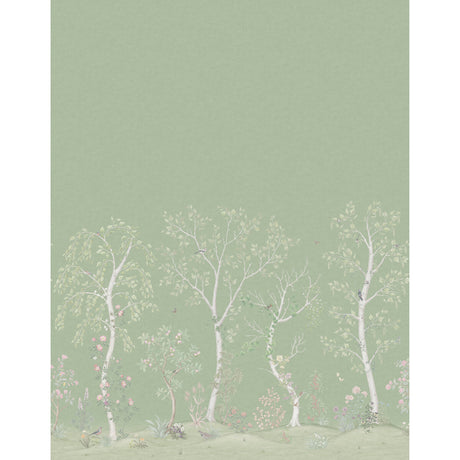 COLE & SON 120/6021.CS.0 SEASONAL WOODS OLIVE Wallpaper - Eade's Wallpaper