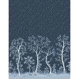 COLE & SON 120/6025.CS.0 SEASONAL WOODS MIDNIGHT Wallpaper - Eade's Wallpaper
