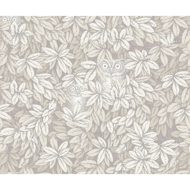 COLE & SON 123/11052.CS.0 FOGLIE E CIVETTE WHITE Wallpaper - Eade's Wallpaper