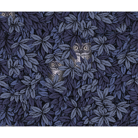 COLE & SON 123/11053.CS.0 FOGLIE E CIVETTE MIDNIGHT Wallpaper - Eade's Wallpaper