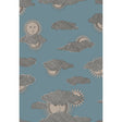 COLE & SON 123/2010.CS.0 SOLI E NUVOLE TEAL Wallpaper - Eade's Wallpaper