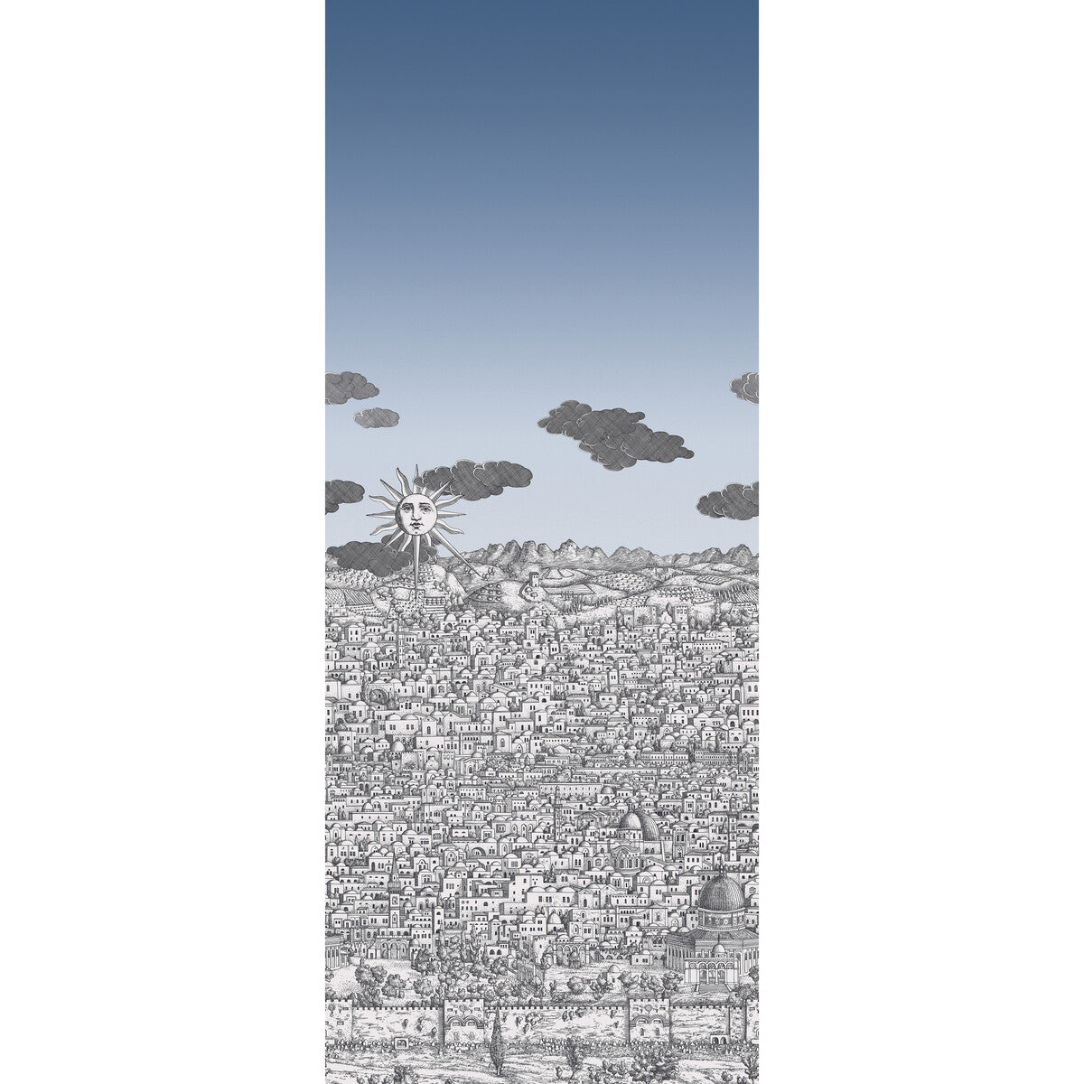 COLE & SON 123/3014.CS.0 VISTA MEDITERRANEA BLUE Wallpaper - Eade's Wallpaper