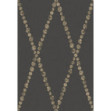 COLE & SON 123/4018.CS.0 CAMMEI GOLD ON CHARCOAL Wallpaper - Eade's Wallpaper