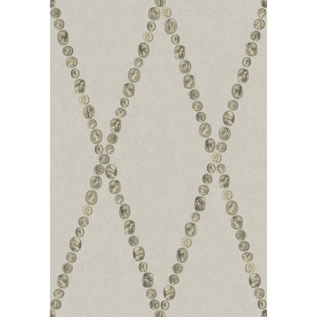 COLE & SON 123/4019.CS.0 CAMMEI SOFT GOLD ON STONE Wallpaper - Eade's Wallpaper