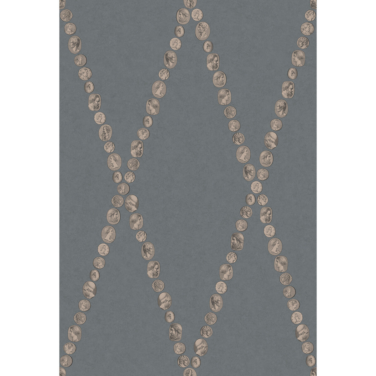 COLE & SON 123/4020.CS.0 CAMMEI SLATE & ROSE GOLD Wallpaper - Eade's Wallpaper