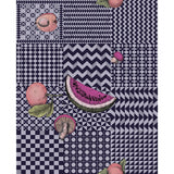 COLE & SON 123/6028.CS.0 FRUTTA E GEOMETRICO INK Wallpaper - Eade's Wallpaper
