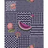 COLE & SON 123/6028.CS.0 FRUTTA E GEOMETRICO INK Wallpaper - Eade's Wallpaper