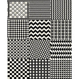 COLE & SON 123/7032.CS.0 GEOMETRICO BLACK & WHITE Wallpaper - Eade's Wallpaper
