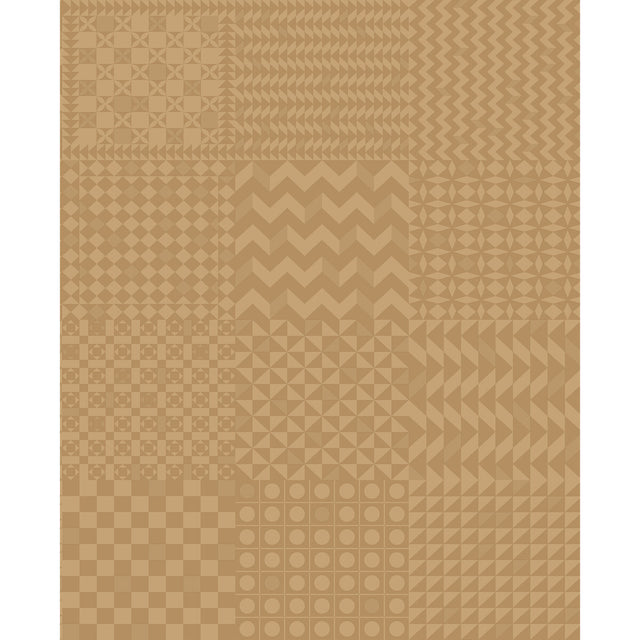 COLE & SON 123/7035.CS.0 GEOMETRICO GOLD ON GOLD Wallpaper - Eade's Wallpaper