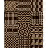 COLE & SON 123/7036.CS.0 GEOMETRICO BLACK & GOLD Wallpaper - Eade's Wallpaper