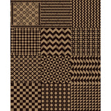 COLE & SON 123/7036.CS.0 GEOMETRICO BLACK & GOLD Wallpaper - Eade's Wallpaper