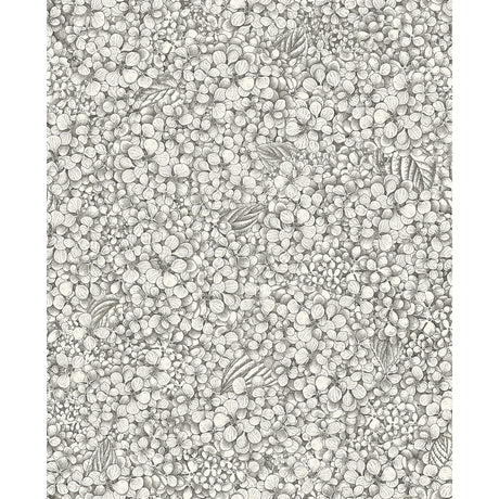 COLE & SON 123/9043.CS.0 ORTENSIA BLACK & WHITE Wallpaper - Eade's Wallpaper