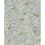 COLE & SON 123/9044.CS.0 ORTENSIA BLUE & CREAM Wallpaper - Eade's Wallpaper