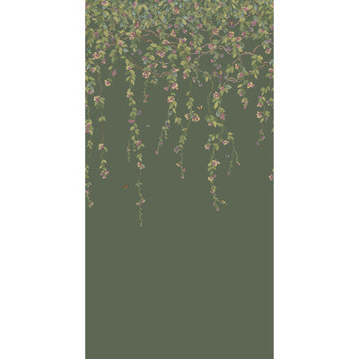 COLE & SON 124/2012.CS.0 HUMMINGBIRDS FLORA SAGE Mural - COLE & SON SELECTION OF HUMMINGBIRDS