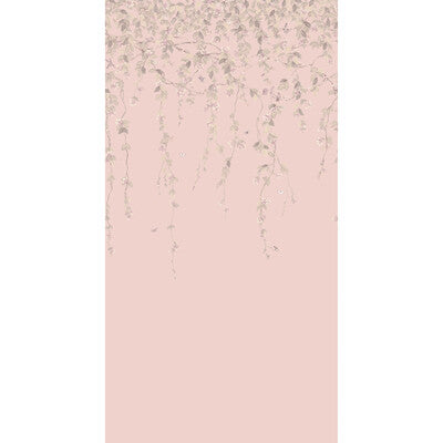 COLE & SON 124/2014.CS.0 HUMMINGBIRDS FLORA PINK/GREY Mural - COLE & SON SELECTION OF HUMMINGBIRDS