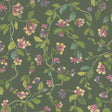 COLE & SON 124/3019.CS.0 FLORA SAGE/PINK Fabric - COLE & SON SELECTION OF HUMMINGBIRDS
