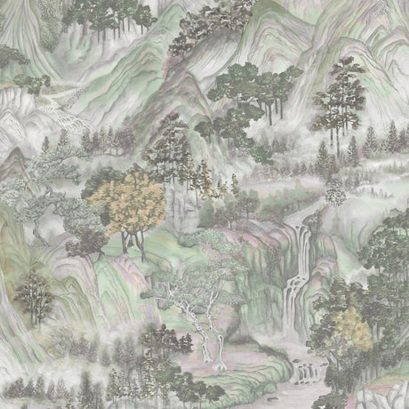 COLE & SON MOUNTAINSCAPE 126/11043.CS.0 in IRIDESCENT Wallpa