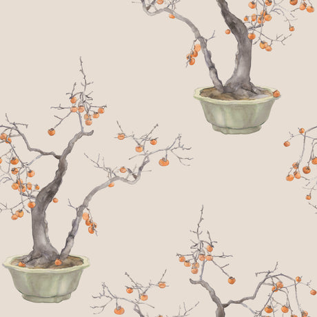 COLE & SON KAKI PERSIMMON 126/2005.CS.0 in VIOLET Wallpaper 