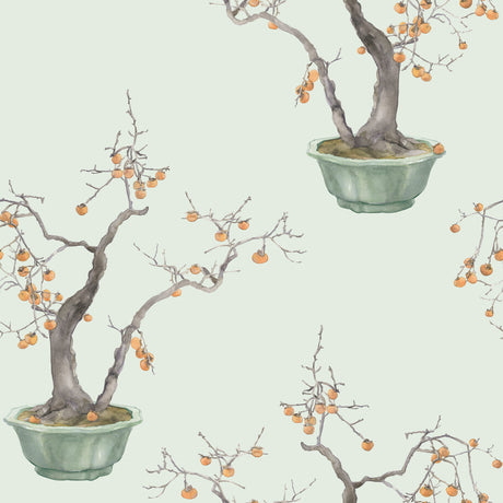 COLE & SON KAKI PERSIMMON 126/2006.CS.0 in JADE GREEN Wallpa