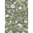 COLE & SON LILY LOTUS 126/9033.CS.0 in WHITE/CHARCOAL  Wallp
