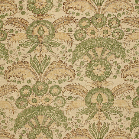 Schumacher 1283001 CALICUT in MINERAL Fabric - MALABAR HILL