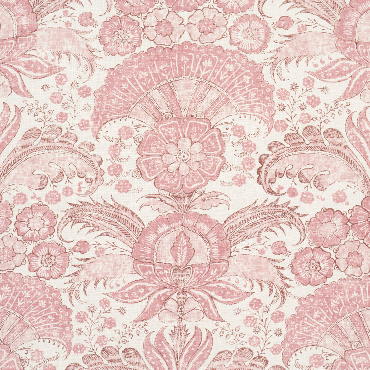 Schumacher Calicut Blush Fabric
