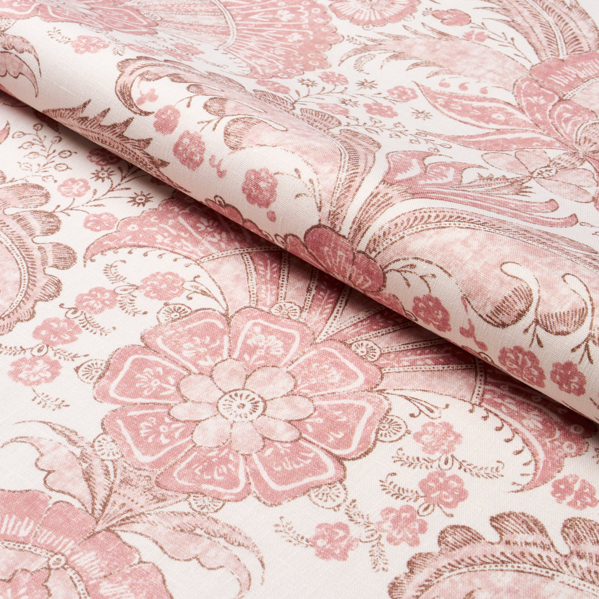 Schumacher Calicut Blush Fabric