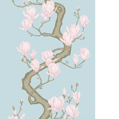COLE & SON MAGNOLIA TREE 128/1004.CS.0 in SKY BLUE Wallpaper