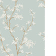 COLE & SON CHINESE BRANCH 128/3016.CS.0 in DUCK EGG Wallpape