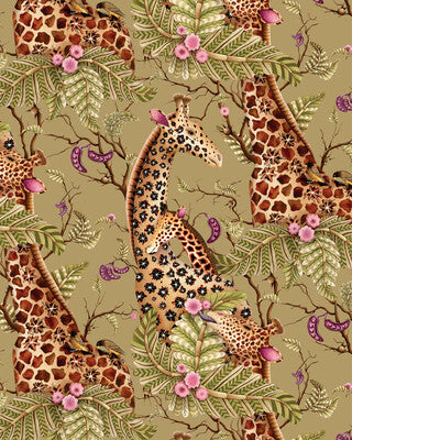 COLE & SON ROYAL GIRAFFE 129/3013.CS.0 in SAFARI Wallpaper -