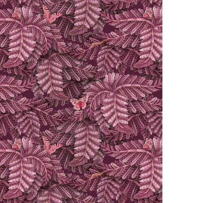 COLE & SON ACACIA CANOPY 129/4016.CS.0 in PLUM Wallpaper - C