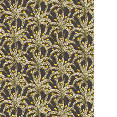 COLE & SON AFRIKA DAMASK 129/5019.CS.0 in ONYX Wallpaper - C