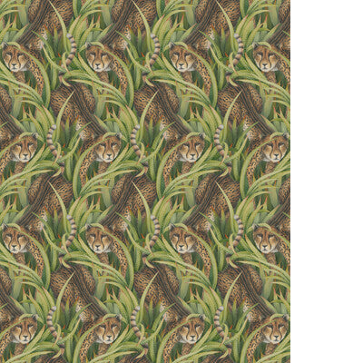 COLE & SON CHEETAH PROWL 129/8042.CS.0 in GRASS Wallpaper - 