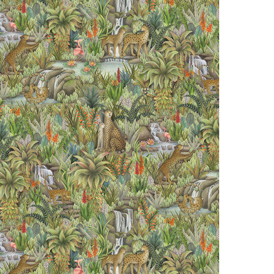 COLE & SON INJISUTHI 129/9046.CS.0 in JADE Wallpaper - COLE 