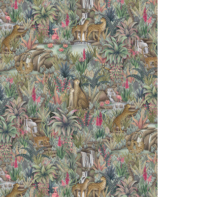 COLE & SON INJISUTHI 129/9047.CS.0 in VIRIDIAN Wallpaper - C