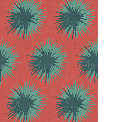COLE & SON SOFT THISTLE 130/7025.CS.0 in BLOOD ORANGE Wallpa