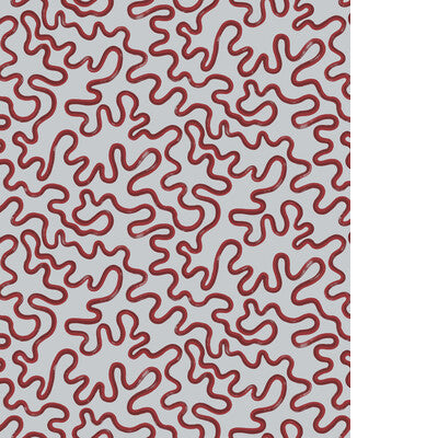 COLE & SON RAINFOREST SQUIGGLE 130/8031.CS.0 in ROUGE Wallpa