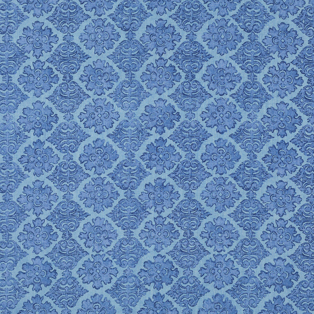Schumacher 131B39 LAMAK in DELFT Fabric - RAOUL TEXTILES